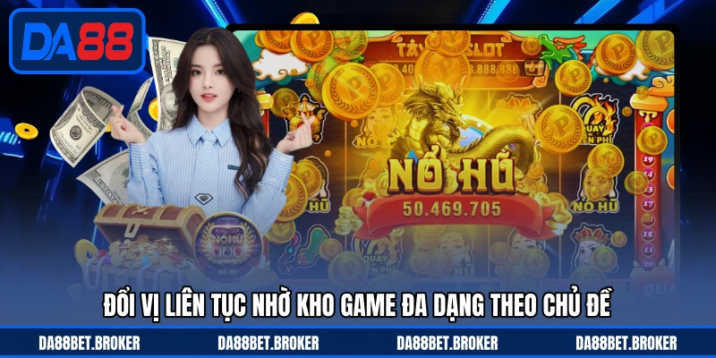 Nổ Hũ DA88 - Quay Hũ Cực Đã, Jackpot Bùng Nổ Bất Ngờ