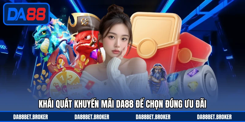 Khuyến Mãi DA88 - Nhận Ưu Đãi Mỗi Ngày, Thưởng Cực Đã