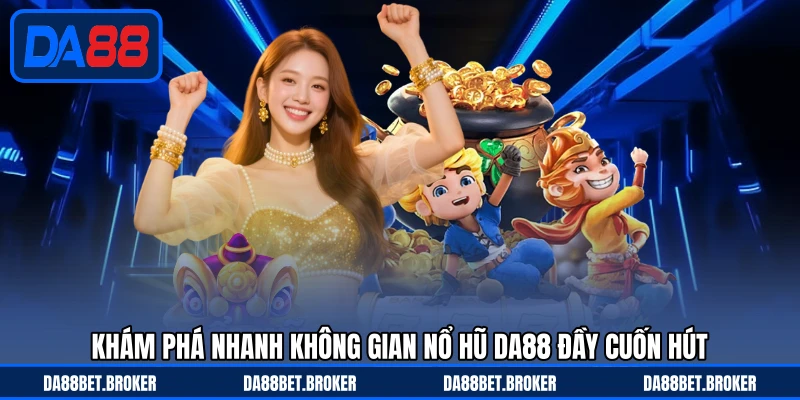 Nổ Hũ DA88 - Quay Hũ Cực Đã, Jackpot Bùng Nổ Bất Ngờ