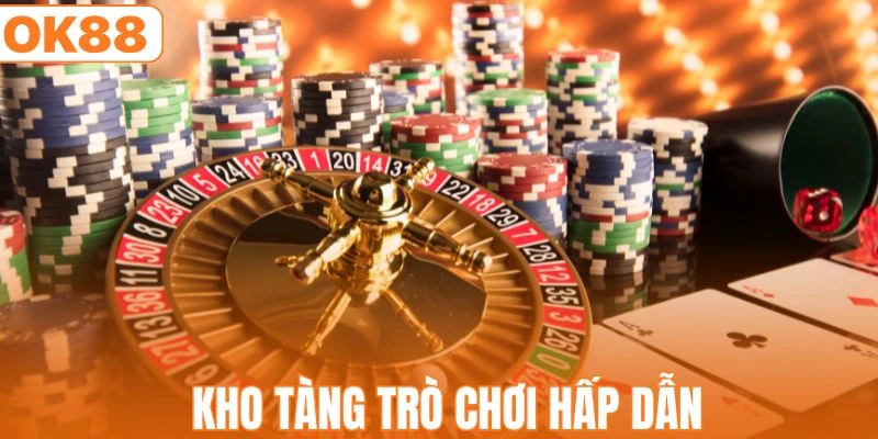 Casino OK88 - Trải Nghiệm Sân Chơi Online Đẳng Cấp