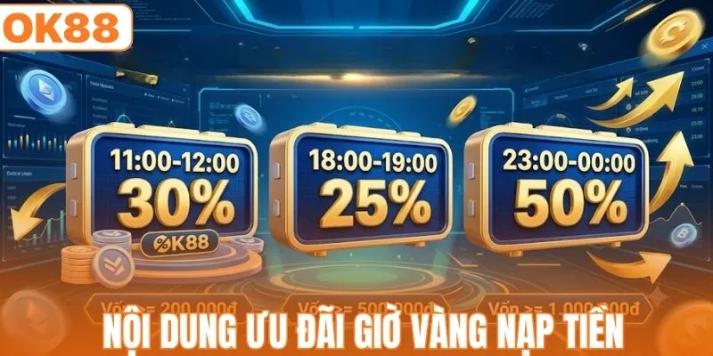 Khám Phá Giờ Vàng Nạp Tiền - Thưởng Lớn Ngay Từng Phút